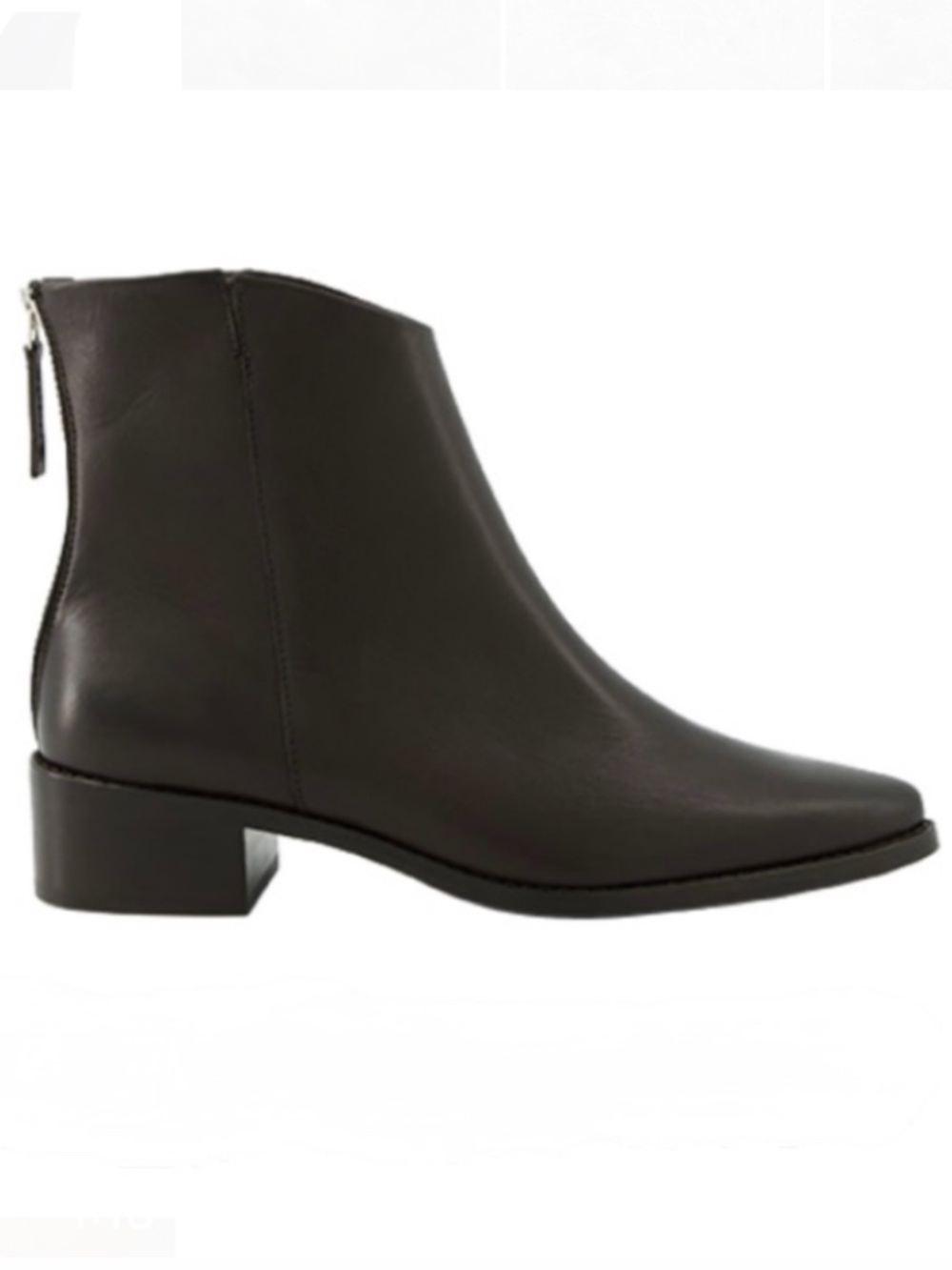 Black leather boots. Brand New.